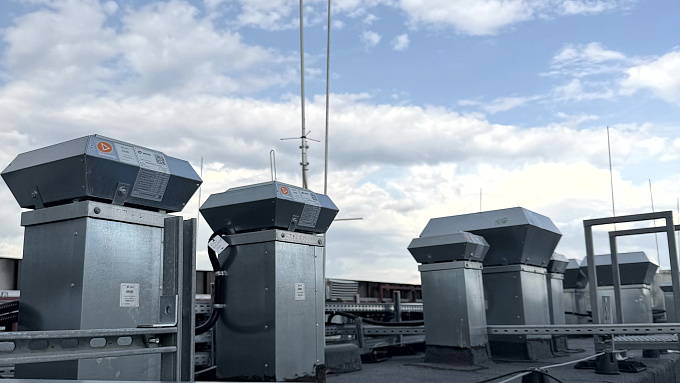 Крышные вентиляторы VS на стаканах SMD-H